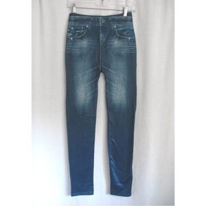 Liggings Blue Faux Denim Distressed
Leggings size XL